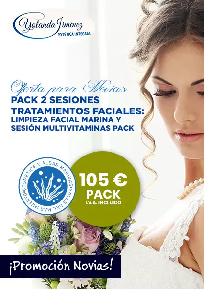 Oferta tratamiento facial, Pack 2 tratamientos, para bodas, eventos, bautizos y comuniones en Barrio Salamanca, Madrid.