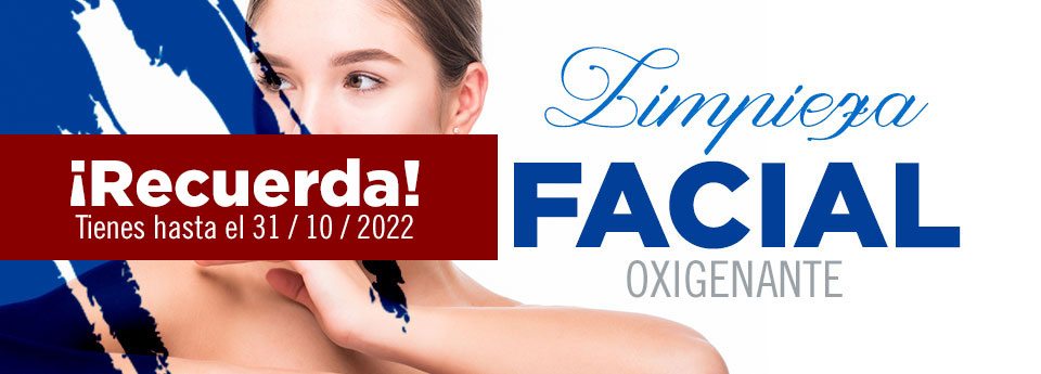 ¡EN PROMOCIÓN! Te recordamos desde el Centro de estética Integral Yolanda Jiménez que en este mes de octubre tenemos nuestro tratamiento personalizado de LIMPIEZA FACIAL OXIGENANTE